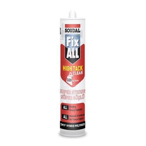 Soudal Fix All High Tack Şeffaf 290 ml