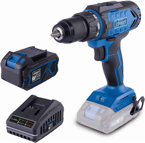 Scheppach C-DD45 Akülü Matkap Kömürlü Nm 45 Tork 20V 2.0Ah