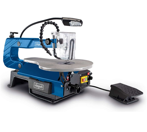 Scheppach DECO-XLS Tezgah Dekupaj Testere Makinası Pedal Kontrollü 120 Watt