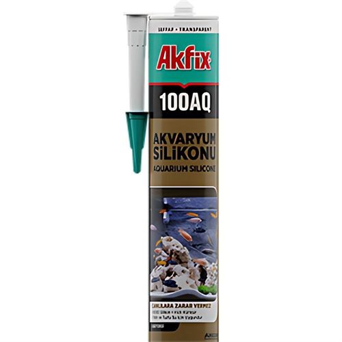 Akfix 100AQ Akvaryum Silikonu Şeffaf 280 ml