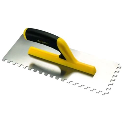 Hassan 124 Seramik Malası Yay Çeliği Plastik Saplı 8×8 mm 35 cm