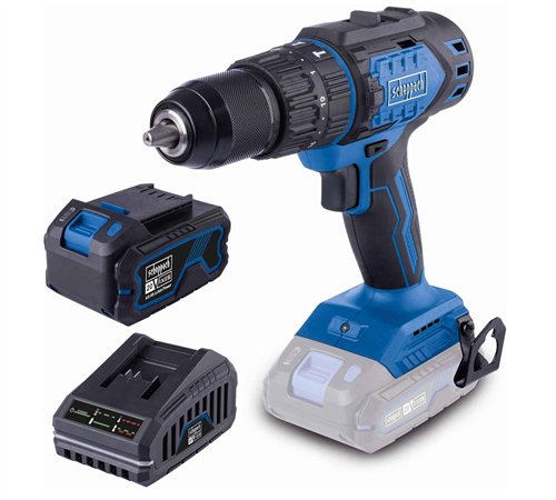 Scheppach BC-CD60 Akülü Darbeli Matkap Kömürsüz 60 Nm Tork 20V 2.0Ah