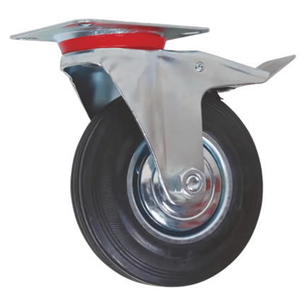 Master 500252 Endüstriyel Döner Başlıklı Frenli Teker 125×40 mm