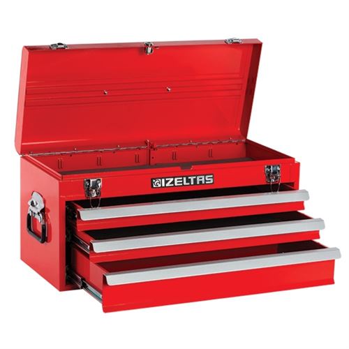 İzeltaş 8320331001 Alet Takım Sandığı Raylı Kızaklı 3 Çekmeceli