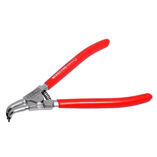 İzeltaş 3311120275 Dış Segman Pense Yaylı Eğri Uçlu 275 mm