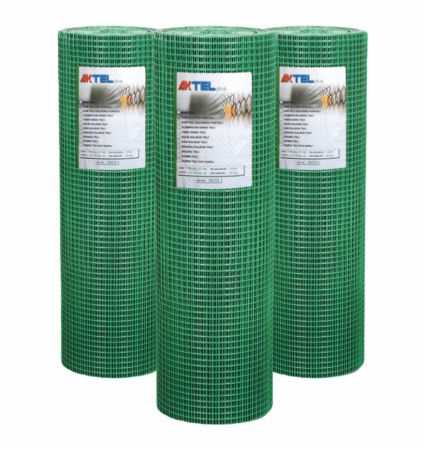 Aktel PVC Kaplı Puntalı Tel 50×50 mm – 150 cm / 19,5 kg Rulo