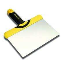 Dekor 550 Macun Küreği Kısa Yay Çeliği Plastik Saplı 16 cm