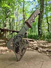 Işık Camping Profesyonel Kamp Baltası Ahşap Saplı 600 gr