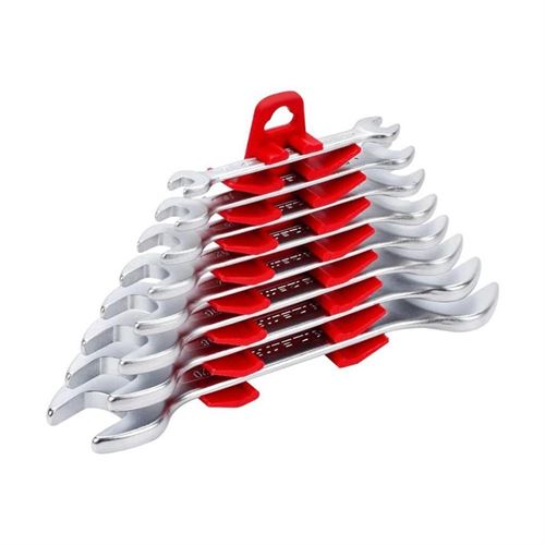 İzeltaş 0100002108 İki Ağız Anahtar Takımı Kısa Boy 8 Parça