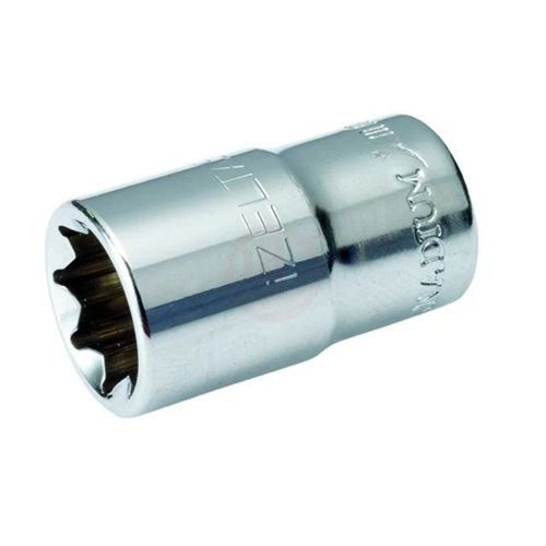 İzeltaş 1207068010 Sekiz Köşe Lokma Anahtar 10 mm 1/4''