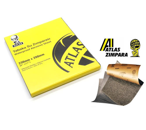 Atlas Su Zımparası 188 Kalite 600 Kum