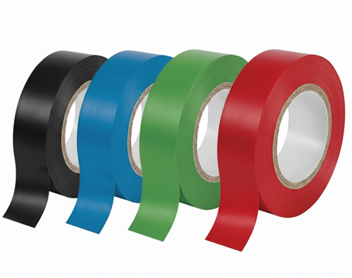 Dmax 4615 Elektrik Bandı Karışık Siyah Mavi Yeşil Kırmızı 19 mm x 10 yrd