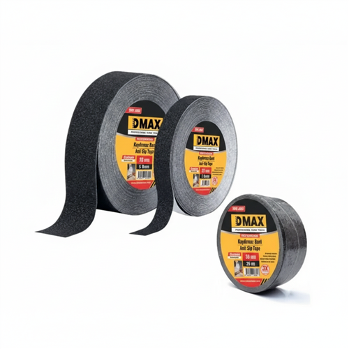 Dmax DMX4625 Siyah Kaydırmaz Bant 50 mm x 15 mt