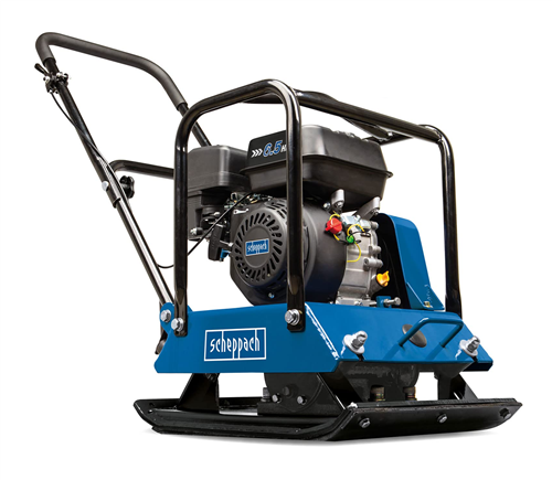 Scheppach HP1800S Benzinli Zemin Sıkıştırma Makinası 6.5 Hp Tabla 550x440 mm