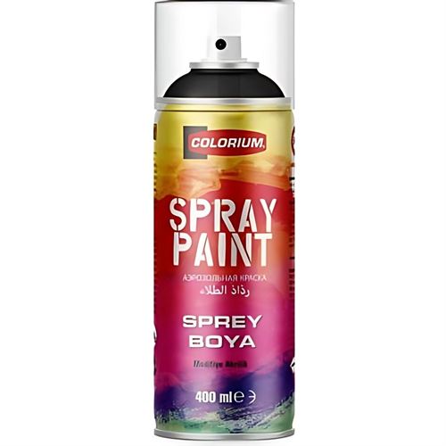 Colorium Sprey Boya Ral 9003 Sinyal Sarı 400 Ml