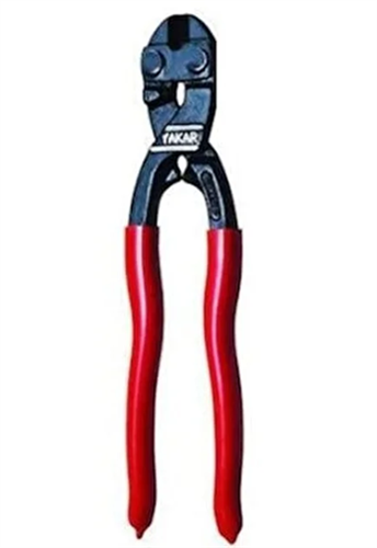 Yakar Tel Kesme Makası Kırmızı İzole Saplı