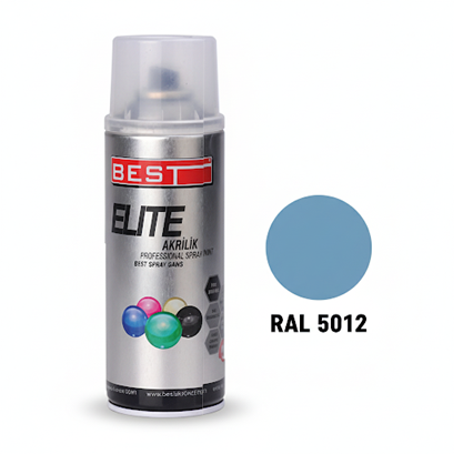 Best RAL5012 Elite Açık Mavi Sprey Boya 400 ml