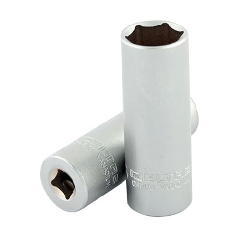 İzeltaş 1107064012 Altı Köşe Derin Lokma Anahtar 12 mm 1/4''