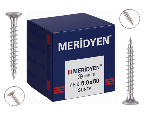 Meridyen Sunta Vidası 3.5×18 mm 1000’li Paket