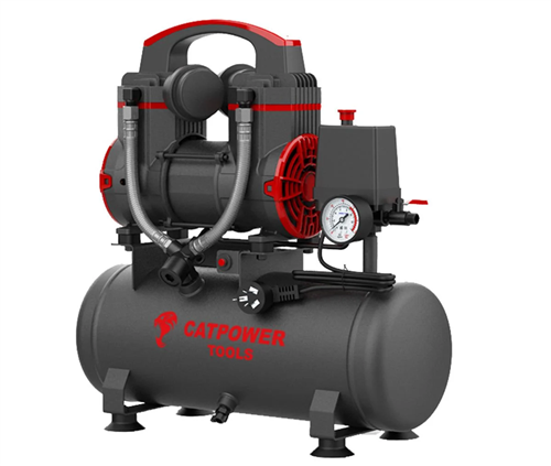 Catpower 1110 Sessiz Yağsız Kompresör 1.5 HP 8 LT Taşınabilir