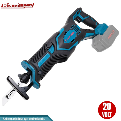 Catpower 4134 Akülü Tilki Kuyruğu Kömürsüz Motor  Solo (Aküsüz) Paket