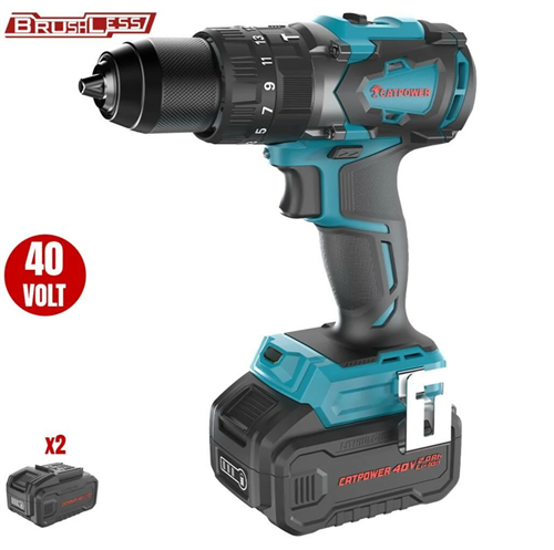 Catpower 4410 Akülü Darbeli Matkap Kömürsüz 90Nm 40V