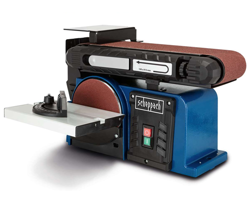 Scheppach BTS900 Tezgah Üstü Bant ve Disk Zımpara Makinası 370 Watt