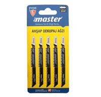 Master T118A Metal Dekupaj Testere Ağzı 5’li