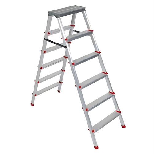 Master 021023 Merdiven Alüminyum 6 Basamak Çift Çıkışlı