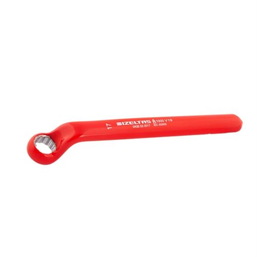 İzeltaş 0435030017 Süper İzole Yıldız Ağız Anahtar 17 mm