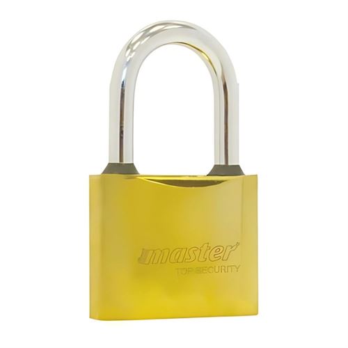 Master 500911 Asma Kilit Sarı Kaplama 25 mm