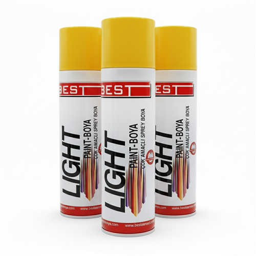 Best Sarı Sprey Boya 225 ml