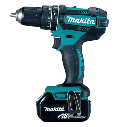 Makita DHP482RFE 18V 3.0 Ah Li-ion Çift Akülü Darbeli Matkap Vidalama