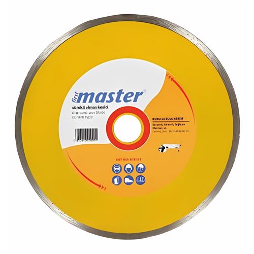 Master 505060 Sürekli Fayans Seramik Elmas Testere Bıçağı Sulu Kesim 115 mm