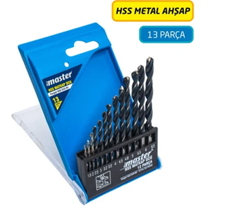 Master 530825 HSS Matkap Ucu Seti 13 Parça