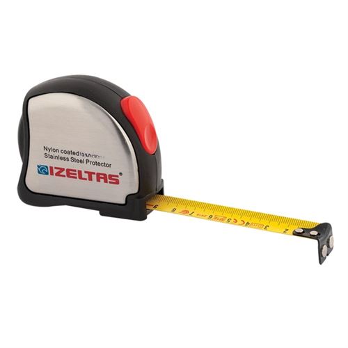 İzeltaş 0588150013 Krom Şerit Metre 3 Mt