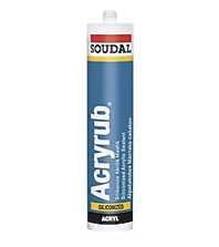 Soudal Silirub AQ Şeffaf Akvaryum Silikonu 310 ml