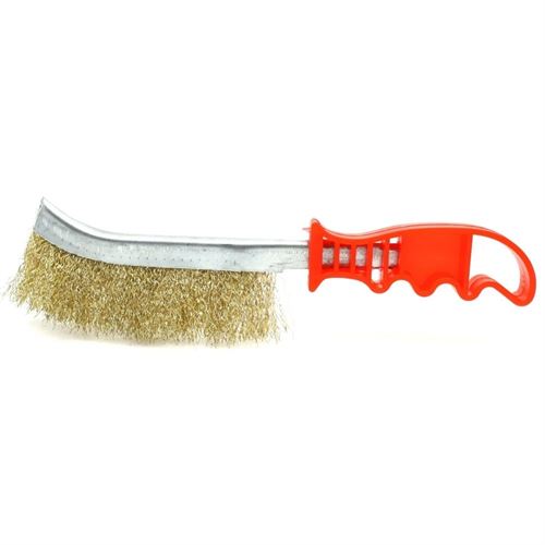 Junior Yassı Tel Fırça Plastik Saplı 250 mm