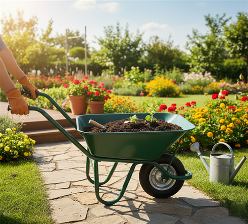 Kanat C12 Sac Ayaklı Tüp Burçlu Yekpare El Arabası