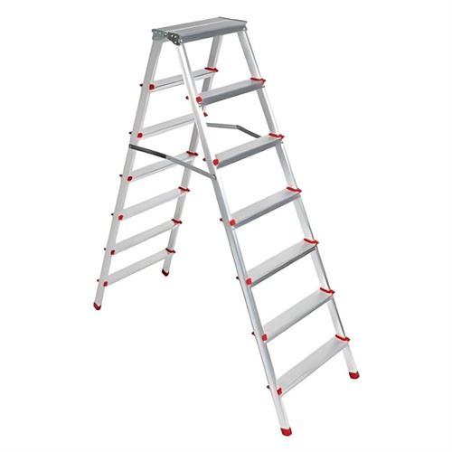 Master 021024 Merdiven Alüminyum 7 Basamak Çift Çıkışlı