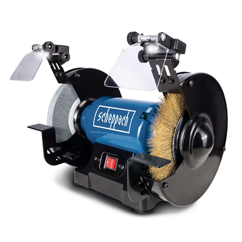 Scheppach SM200LB Tezgah Üstü Taşlama Fırça Makinası 200 mm