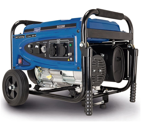 Scheppach SG3200X Benzinli Monofaze Jeneratör İpli 2.8 Kw