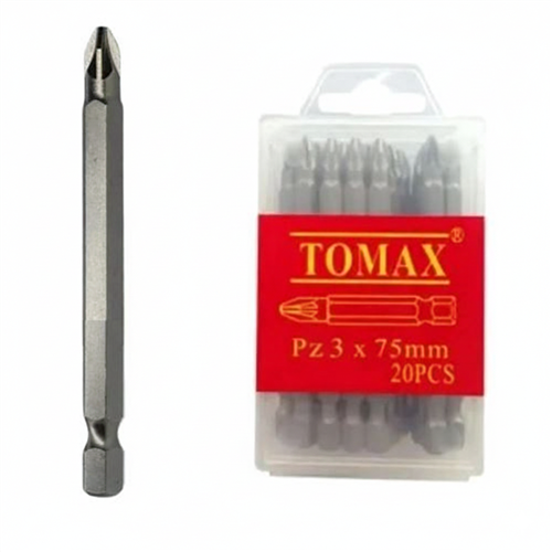 Tomax PZ3x75 mm Yıldız Bits Uç