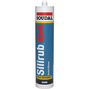 Soudal Silirub NO5-HE Siyah Silikon 300 ml