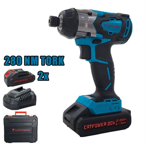 Catpower 4122 Akülü Torklu Vidalama 20V