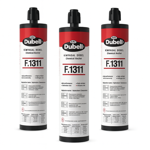 Ems F.1311 Kimyasal Dübel Yüksek Mukavemetli Polyester Bazlı 345 ml