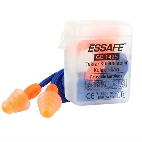 Essafe GE1425 İpli Kulak Koruyucu Tıkacı