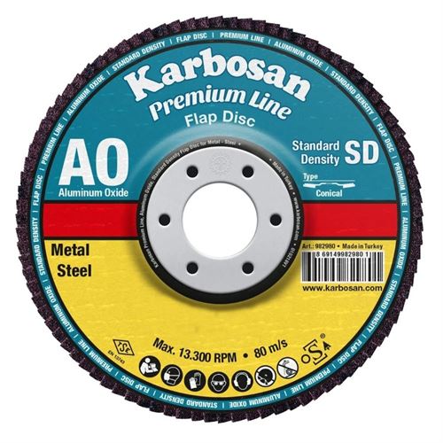 Karbosan NK Flap Disk 115x22 mm 80 Kum