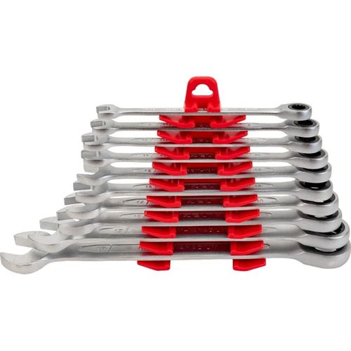 İzeltaş 0340002110 Cırcır Kombine Anahtar Takımı 10 Parça