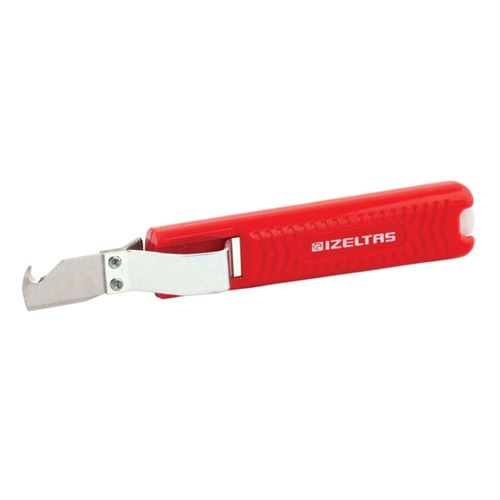 [54741] İzeltaş 0375050020 Kanca Bıçaklı Kablo Sıyırıcı 8x28 mm